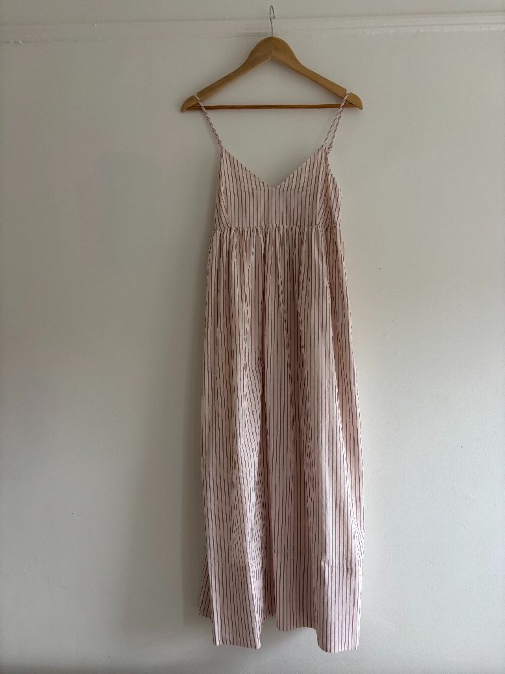 Jenni Kayne Cove Maxi Dress in Rust Stripe
